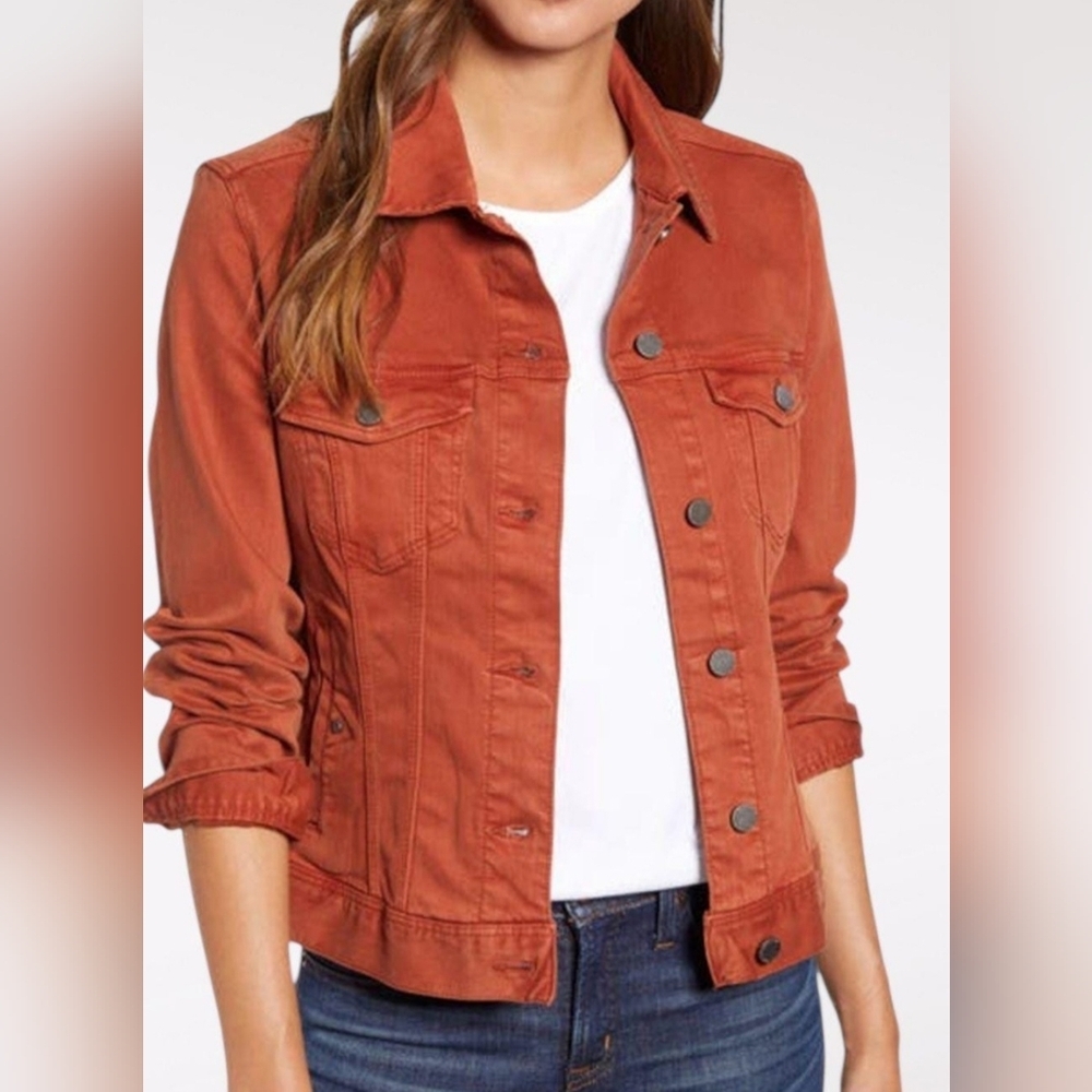 Liverpool Women's Terracotta Jean Jacket‎ Size XS